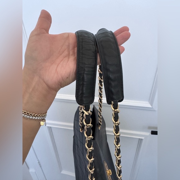 Chanel Black Quilted Lambskin Supermodel tote with gold hardware - Picture 8 of 16